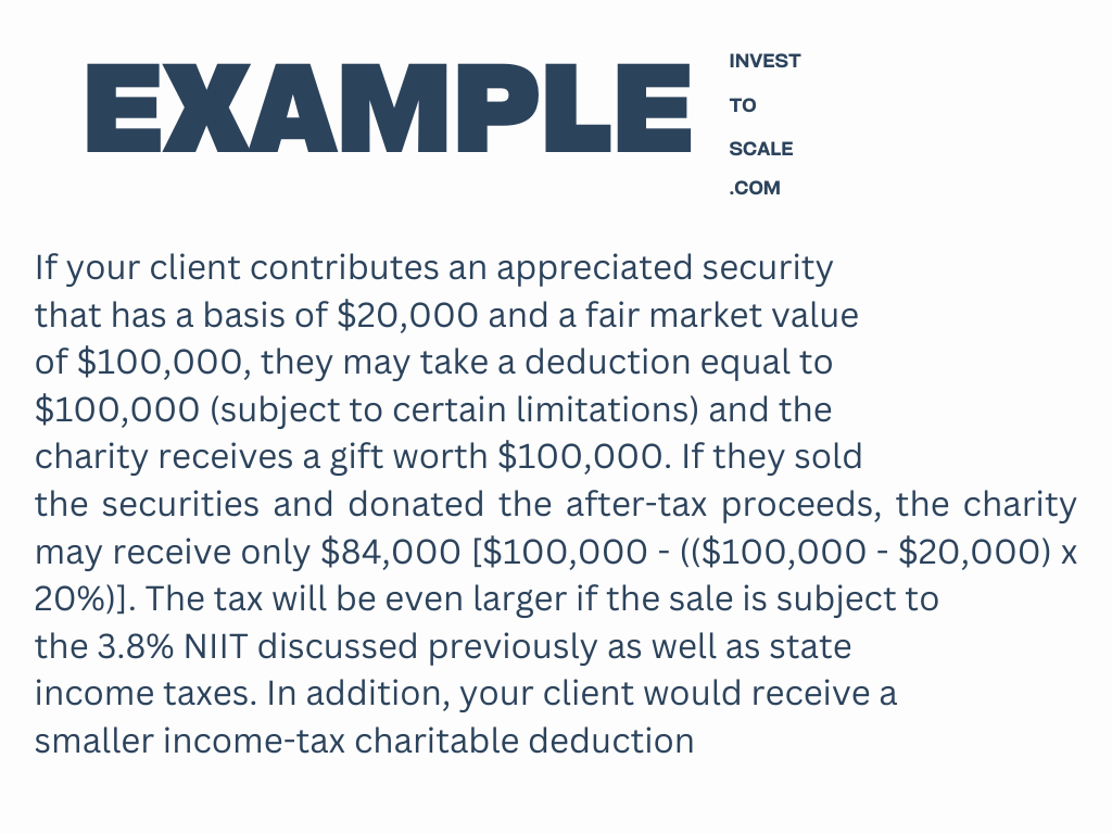 example of calculation defer capital gain tax